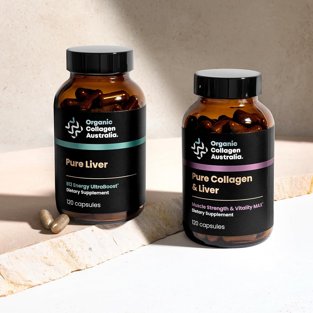 Organic Collagen Australia Pure Collagen & Liver - 120 Capsules - image 8