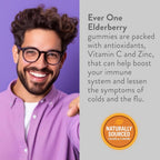 Ever One Sambucus Elderberry Gummies with Vitamin C and Zinc - 60 Gummies - image 3