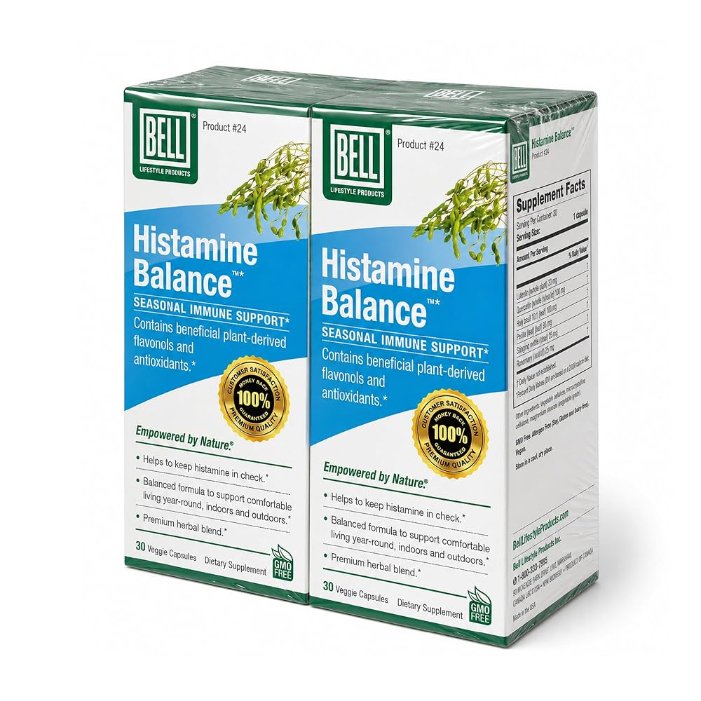Bell Histamine Balance - 60 Vegetarian Capsules