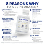Zen Nutrients NeuraZenX Nerve Support with Alpha Lipoic Acid - 120 Capsules - image 3