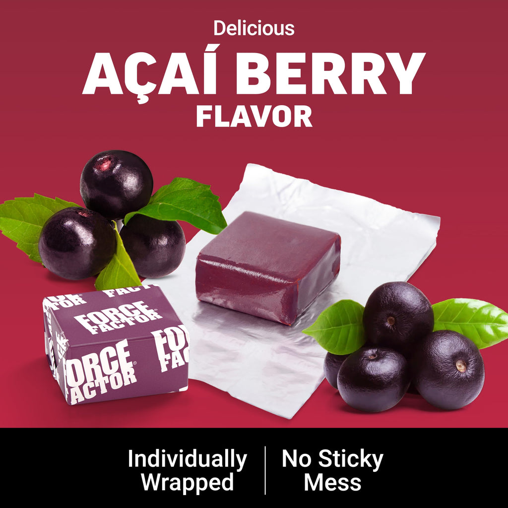 Force Factor Total Beets Soft Chews with Beetroot