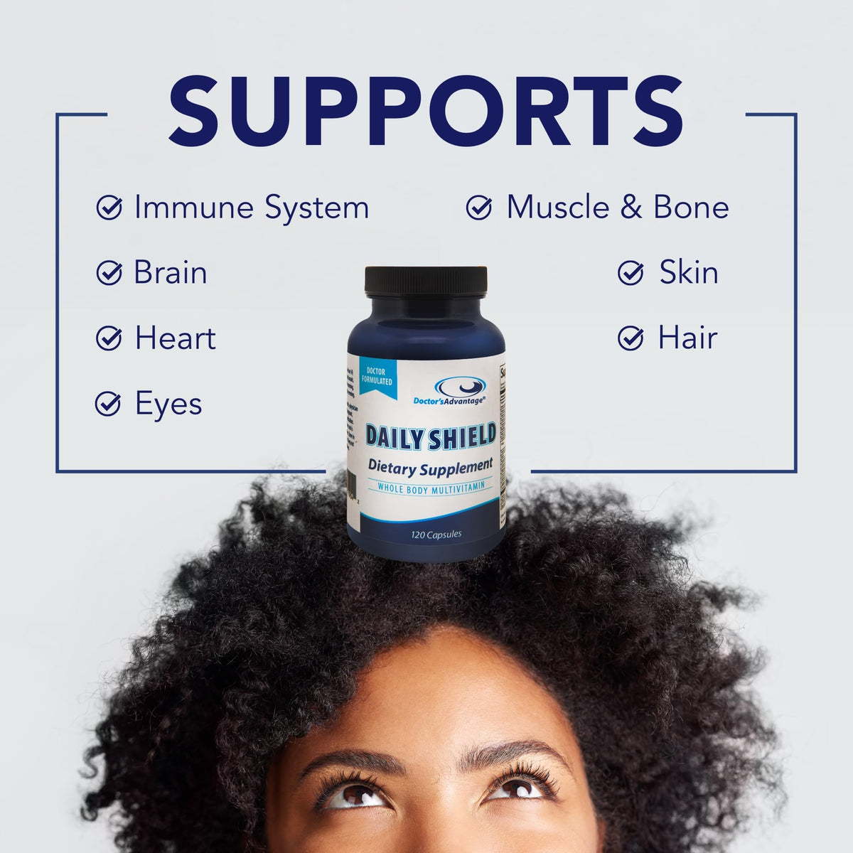 Doctor's Advantage Daily Shield Multivitamin - 120 Capsules - image 2