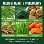 TruWild Greens Superfood Juice Powder - image 4
