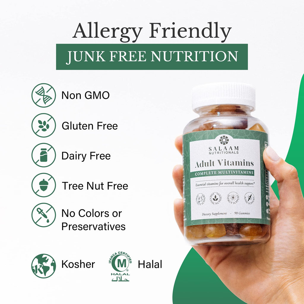 Salaam Nutritionals Adult Multivitamins - 270 Gummies - image 4