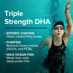 GNC Triple Strength DHA 1000 Omega-3 - 45 Softgels - image 6