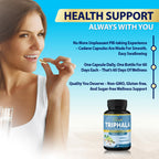 Organic Cadane Triphala Extract with Turmeric & Ginger - 60 Capsules - image 6