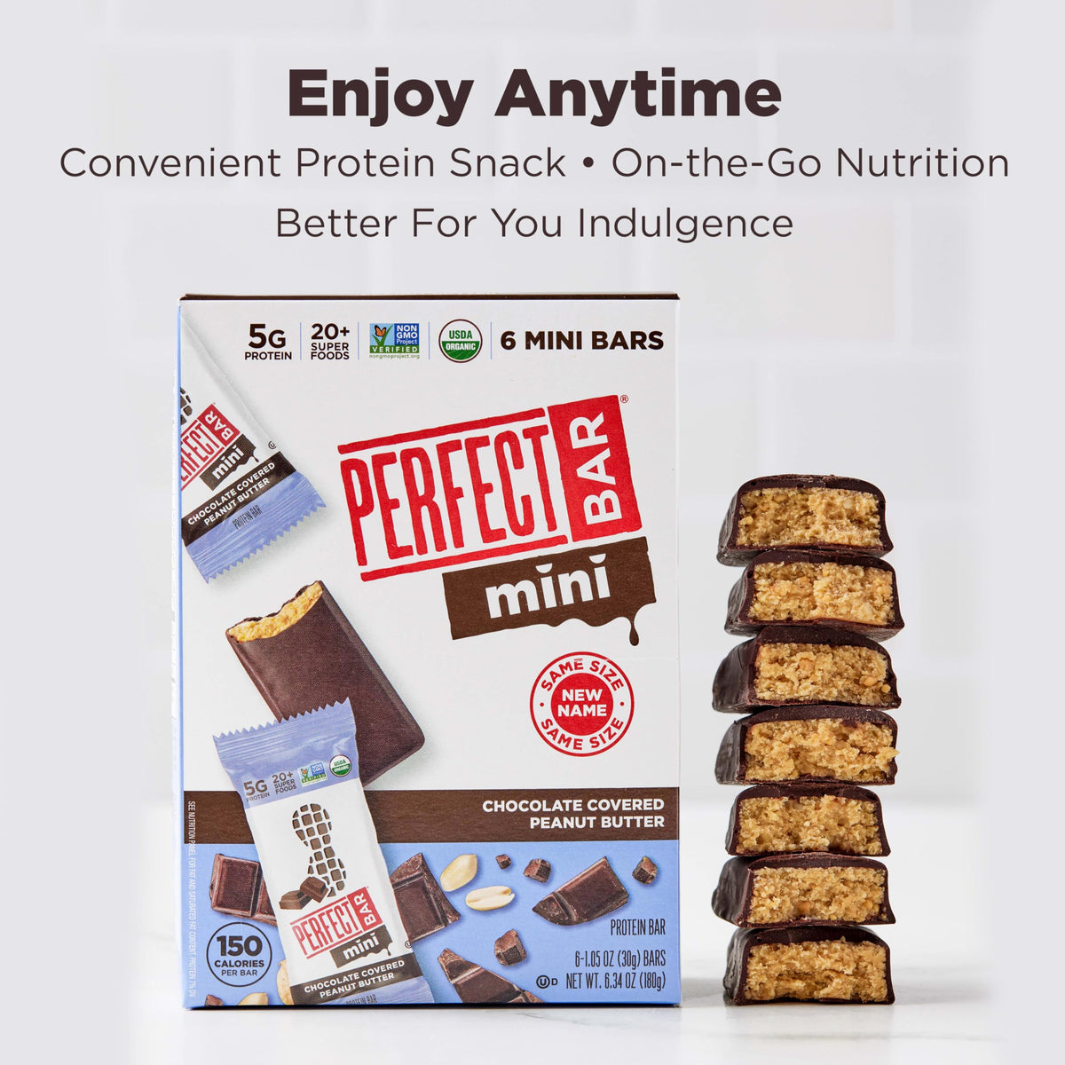 Perfect Bar Mini Gluten-Free PB&J Refrigerated Protein Bar