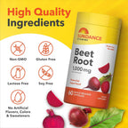 Sundance Beet Root 1000mg - 60 Capsules - image 4