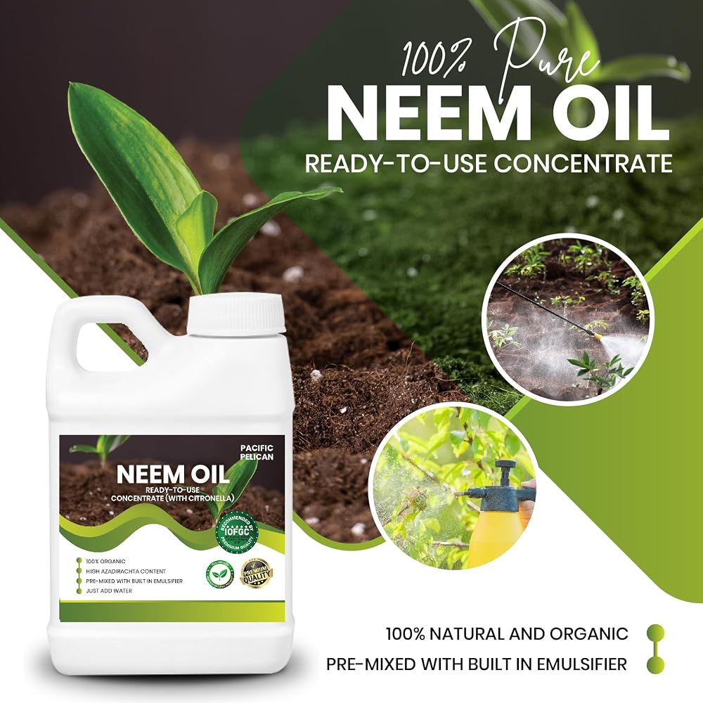 Pacific Pelican Neem Oil with Citronella Liquid - 1 Gallon - image 3
