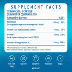 MgSport Magnesium Supplement 100 Count - 100 Capsules - image 6