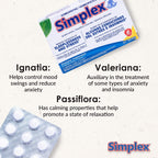 Nartex Simplex Homeopathic Sedative Tablets - 60 Count - image 2