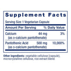 Life Extension Pantothenic Acid 500 mg Vitamin B5 - 100 Capsules - image 3