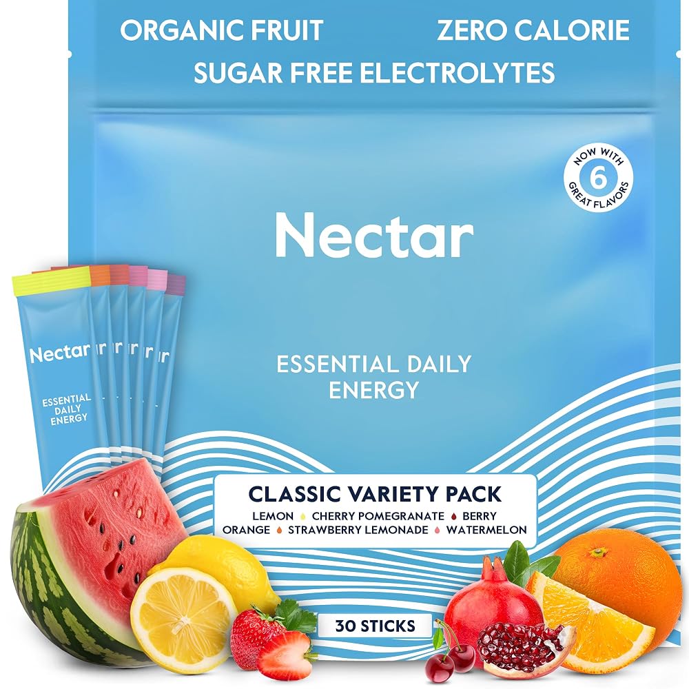 Nectar Hydration Packets - Electrolytes Powder Packets - Sugar Free