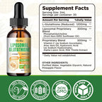 Hovika Liposomal Glutathione Supplement 2000mg
