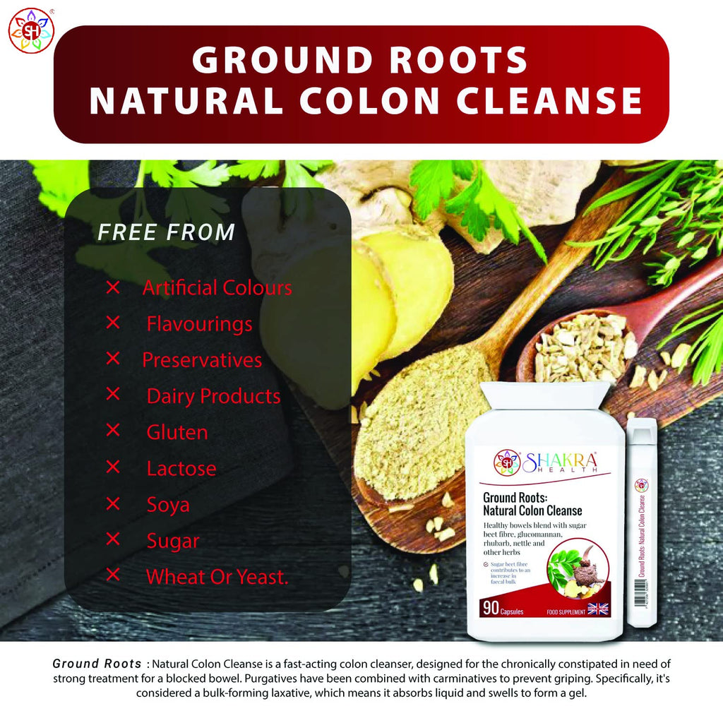 SH Shakra Health Ground Roots Natural Colon Cleanse - 1 Count - image 5