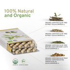 OLIVIE Anti Age Organic Olive Leaf Extract - 40 Capsules - image 4