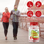 Health Supplied Strawberry Vitamin B Complex Gummies - 60 Count - image 4