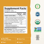 Garden of Life Organics Turmeric Extra Strength