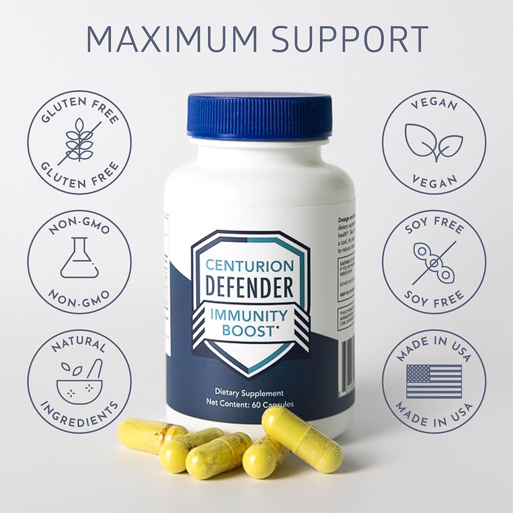 Centurion Health Defender Immunity Boost 5-in-1 - 60 Capsules - image 5