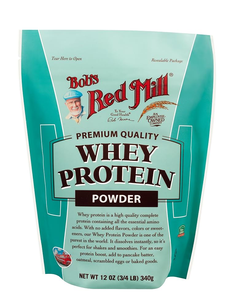 Bob's Red Mill Whey Protein Powder Unflavored - 12 oz
