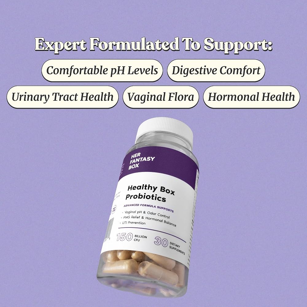 Her Fantasy Box Healthy Box Probiotics - 30 Capsules (3 Pack) - image 2