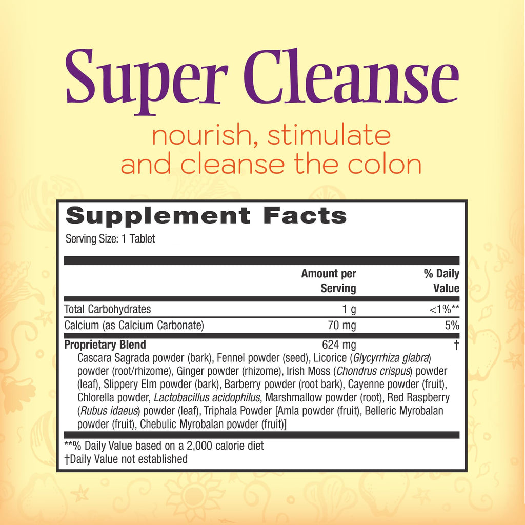 Nature's Secret Super Cleanse Herbal Colon Cleanse - 200 Tablets - image 2