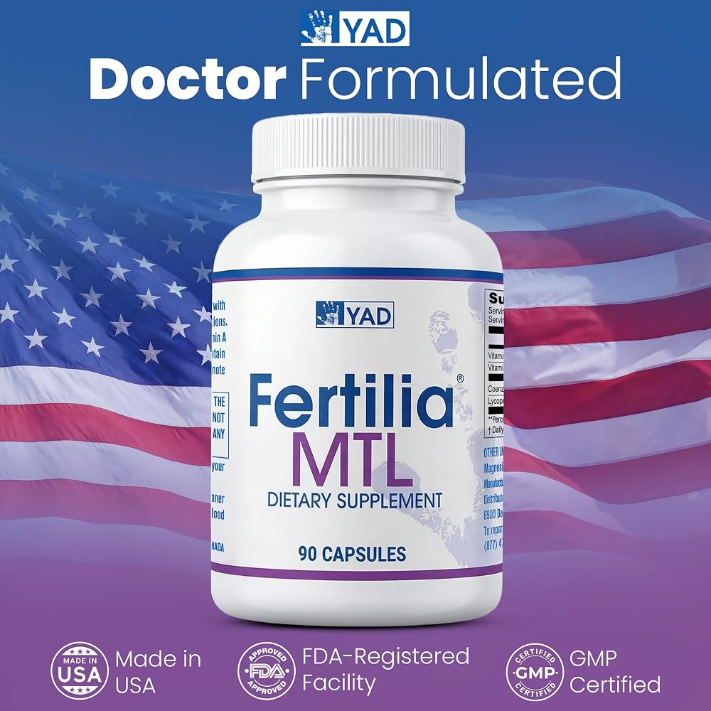 Fertilia MTL Male Fertility Supplement CoQ10 Lycopene - 90 Capsules - image 4