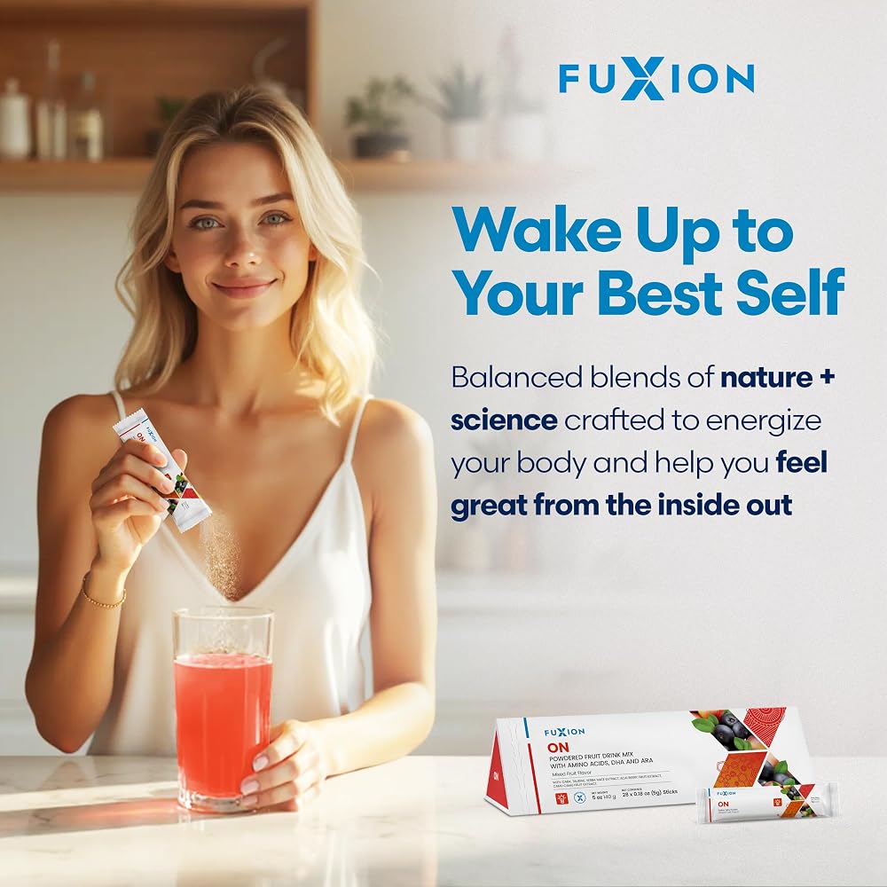 FuXion ON Brain Support Drink Mix - 28 Sticks - image 4