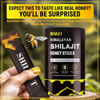 Boasi Shilajit Honey Sticks with Organic Saffron - 30 Sticks - image 4