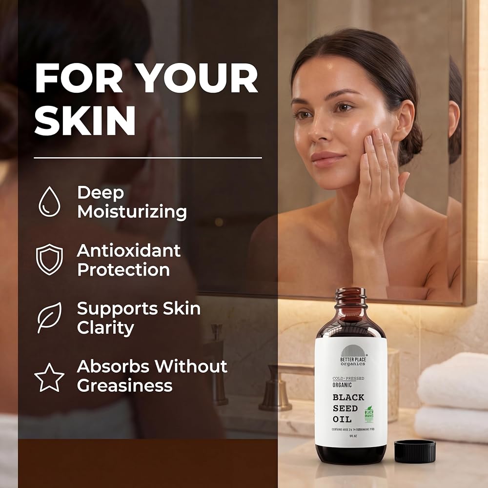 BETTER PLACE ORGANICS Organic Black Seed Oil - image 3
