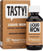 NovaFerrum Tasty Liquid Iron Supplement for Kids - 4 Fl Oz
