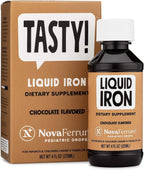 NovaFerrum Tasty Liquid Iron Supplement for Kids - 4 Fl Oz