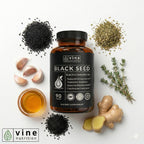 Vine Nutrition Black Seed Oil 500mg - 90 Softgels - image 5