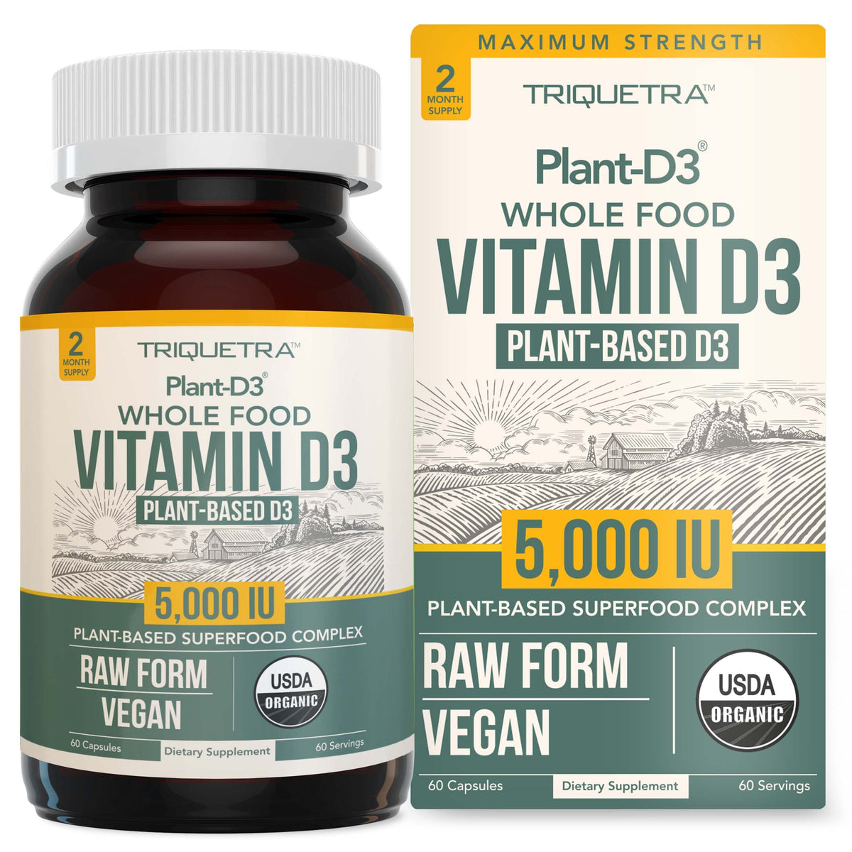 Triquetra Health Organic Vitamin D3 5