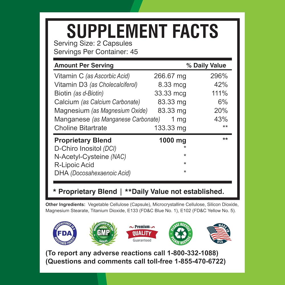 America Medic & Science WFS Plus Fertility Supplements for Women