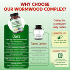 PeakPury Wormwood Complex 1,500 mg with Black Walnut - 150 Capsules - image 7