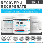 Truth Nutrition Vegan BCAA Powder 2:1:1 Ratio - 30 Servings - image 7