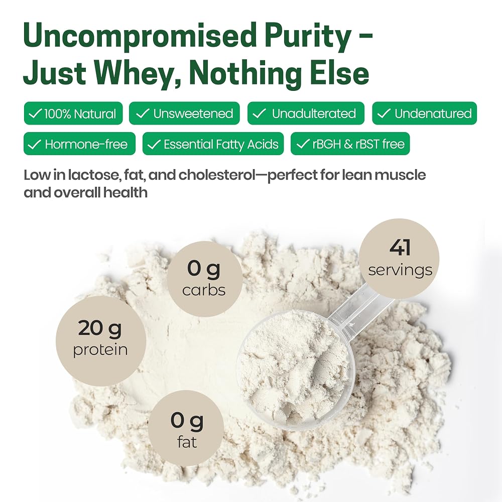 Z Natural Foods Ultra Whey Protein Isolate Powder - 2 lb - image 5