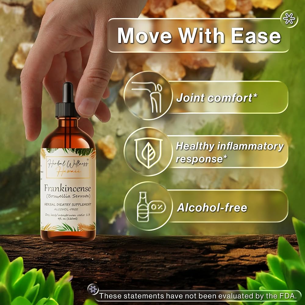 Herbal Wellness Hawaii Frankincense Liquid Extract - Herbal Wellness