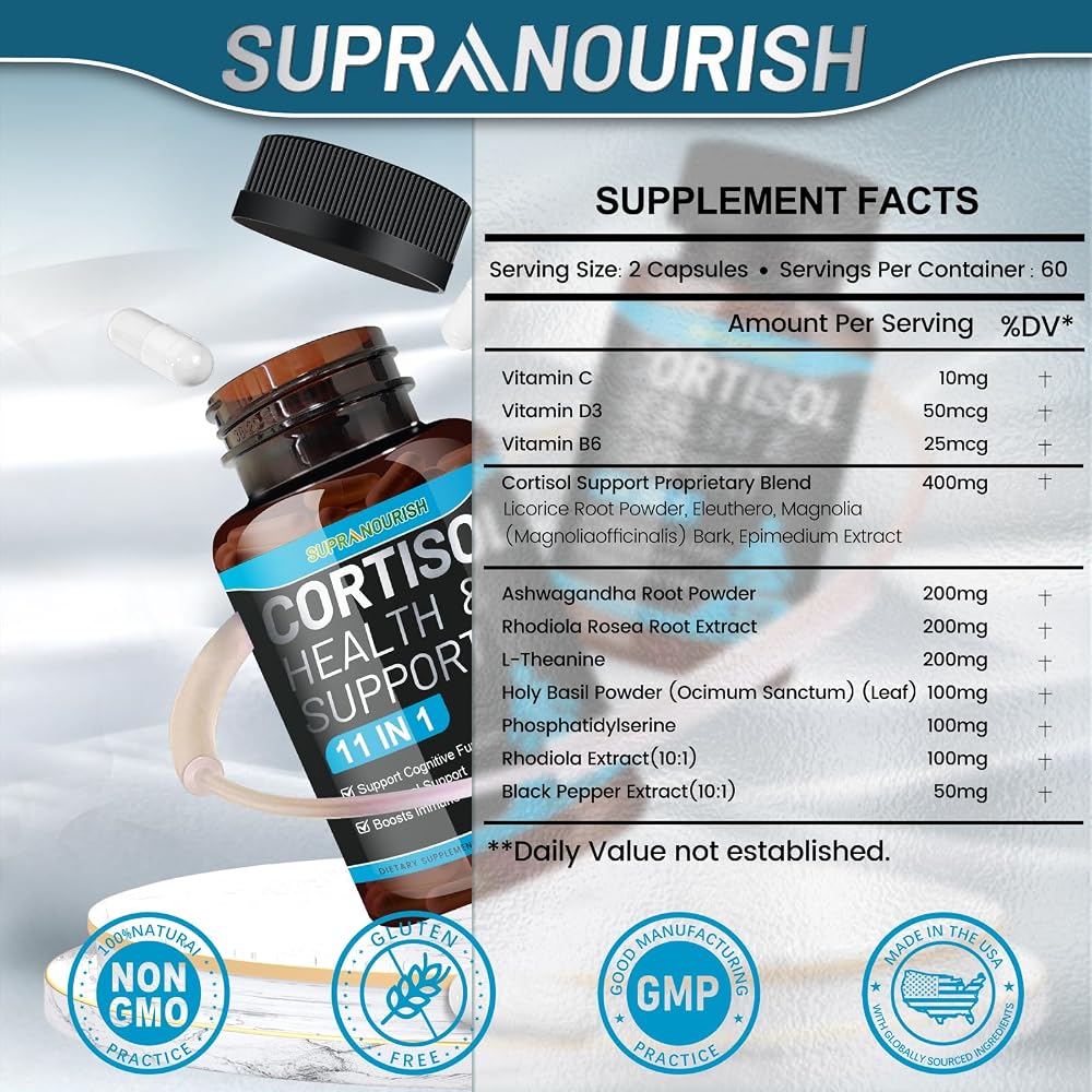 SUPRANOURISH Cortisol Supplement