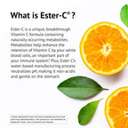 American Health Ester-C 500 mg Immune Support - 120 Vegetarian Capsules - image 3