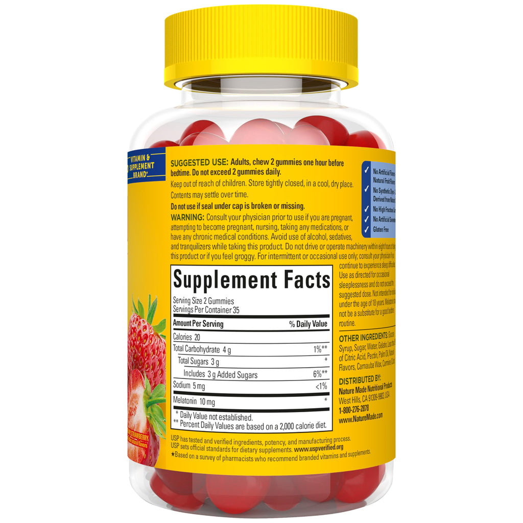 Nature Made Melatonin 10 mg