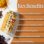 DOCTOR SAFE Turmeric Curcumin with Black Pepper 1500mg - Joint Health