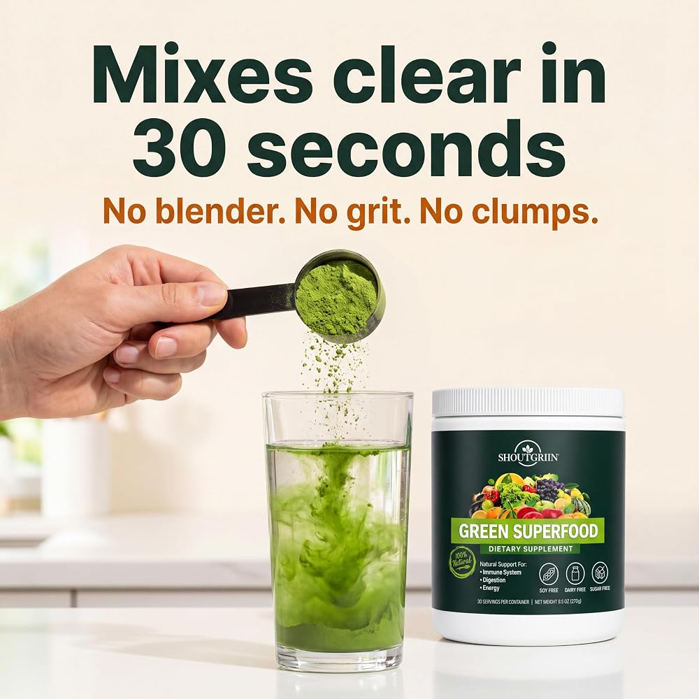 SHOUTGRIIN Greens Powder - image 6