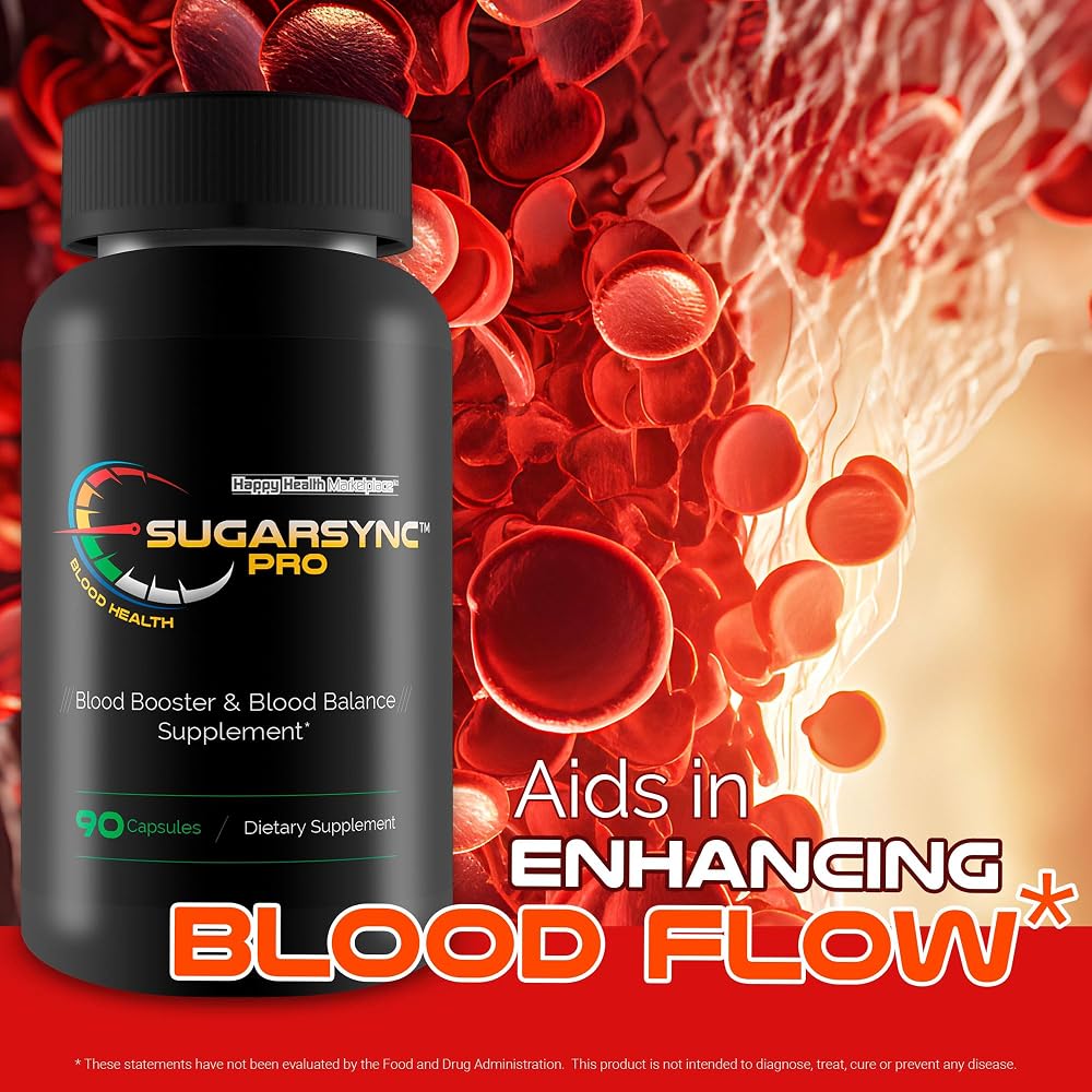 Happy Health Marketplace Sugar Sync Pro Blood Health - 90 Capsules - image 5