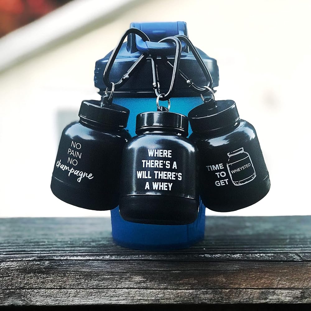 OnMyWhey Protein Powder Funnel Keychain - 2.5 Ounces - image 3