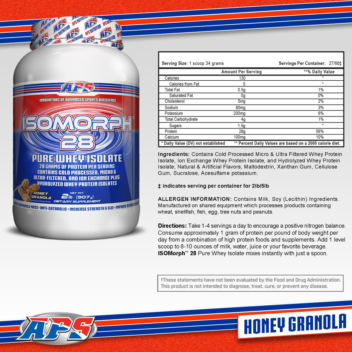 APS Nutrition See Packaging