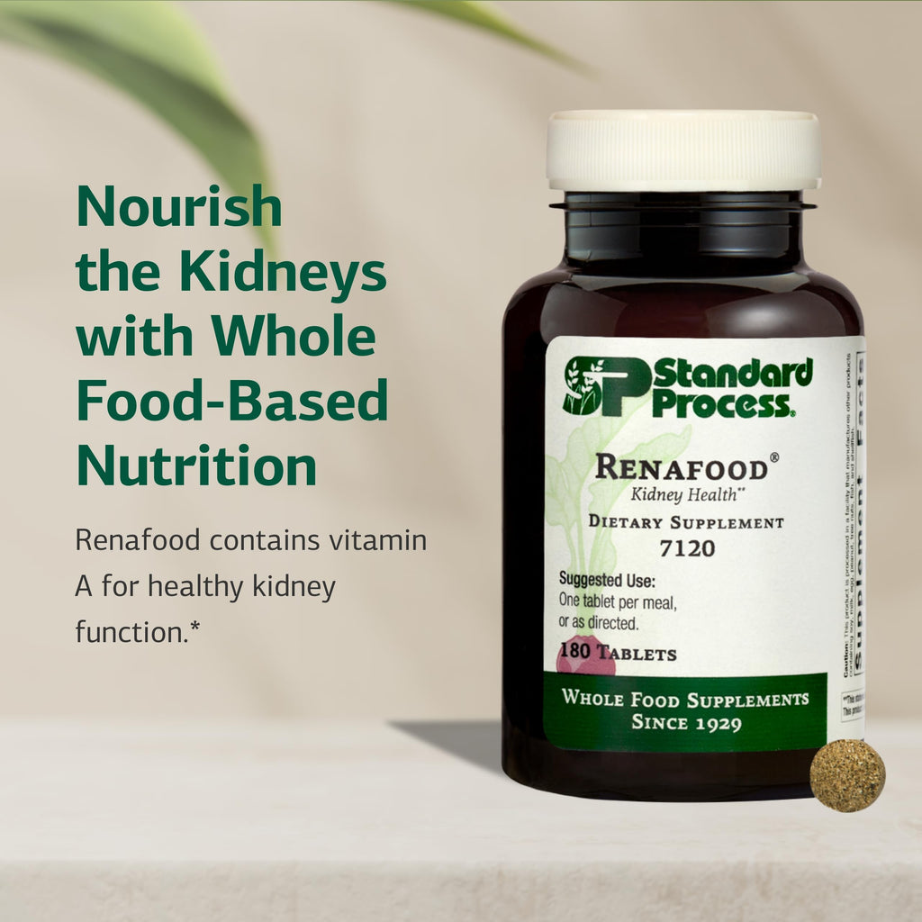 Standard Process Renafood Kidney Function Support - 180 Tablets - image 3