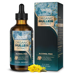 JSDKFJSA Mullein Leaf Extract Drops for Lungs - 4 fl oz