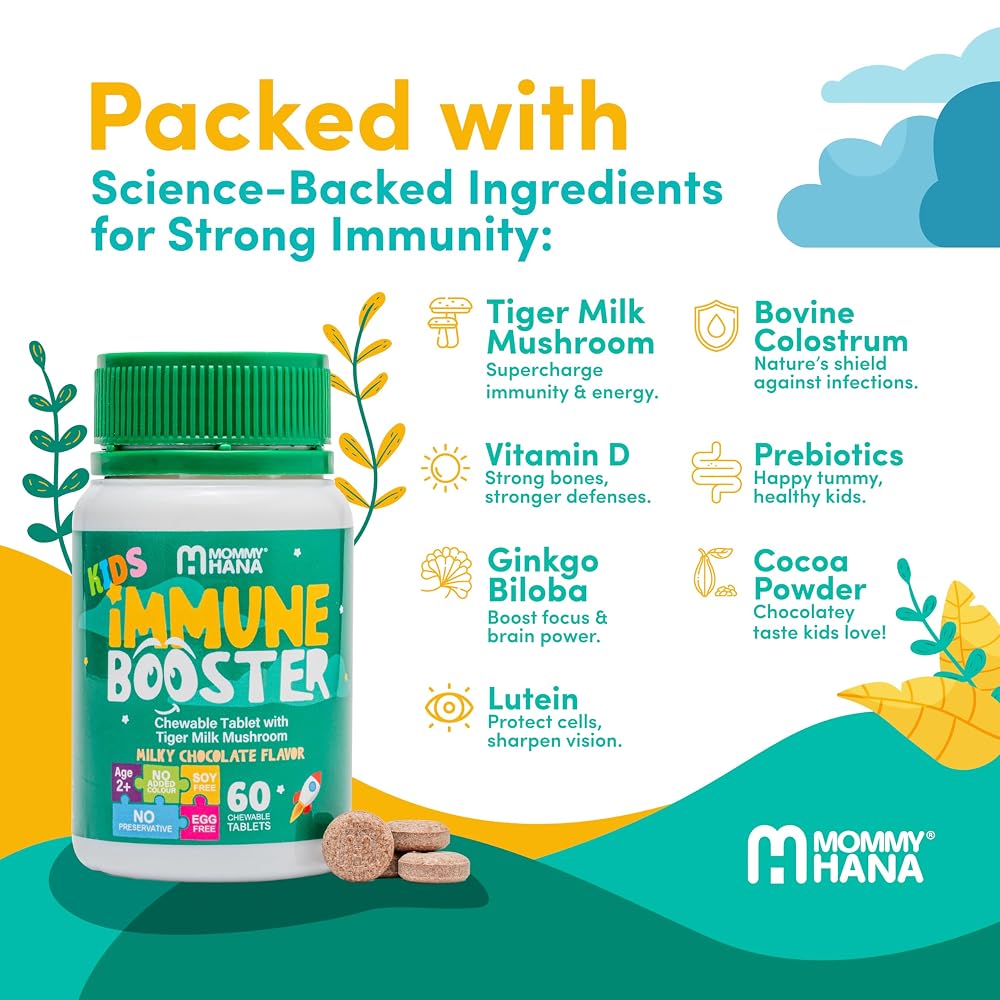 MOMMY HANA Immune Support Supplement for Kids - 60 Chewables - image 3
